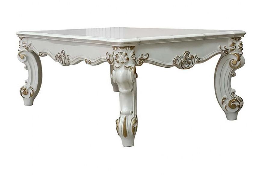 ACME™ Vendome II Coffee Table - Antique Pearl