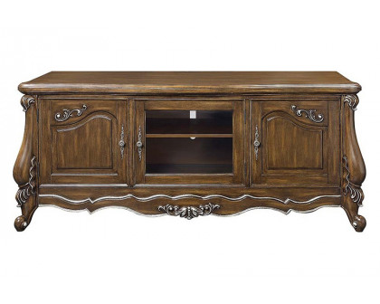 ACME - Latisha TV Stand in Antique Oak