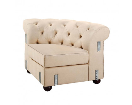 ACME Jakim Sectional Sofa - Beige Linen