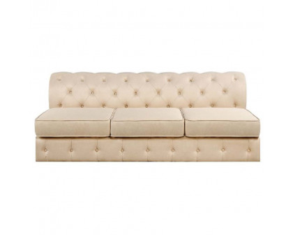 ACME Jakim Sectional Sofa - Beige Linen