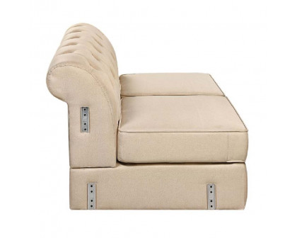 ACME Jakim Sectional Sofa - Beige Linen