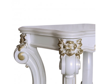 ACME Vendome End Table - Antique Pearl (LV01527)