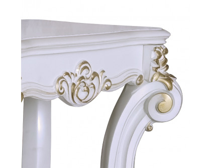 ACME Vendome End Table - Antique Pearl (LV01527)