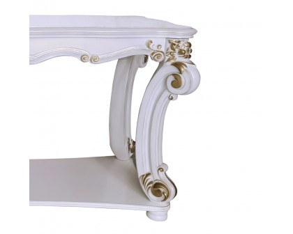 ACME Vendome Sofa Table - Antique Pearl