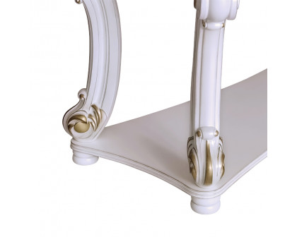 ACME Vendome Sofa Table - Antique Pearl