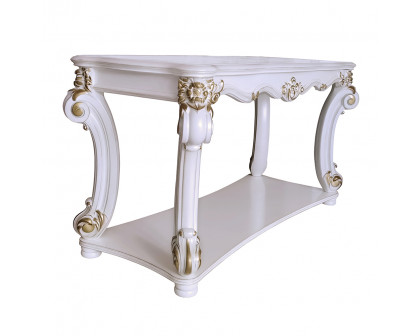 ACME Vendome Sofa Table - Antique Pearl