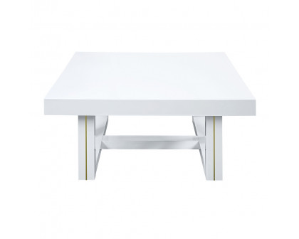 ACME - Paxley Coffee Table in White High Gloss