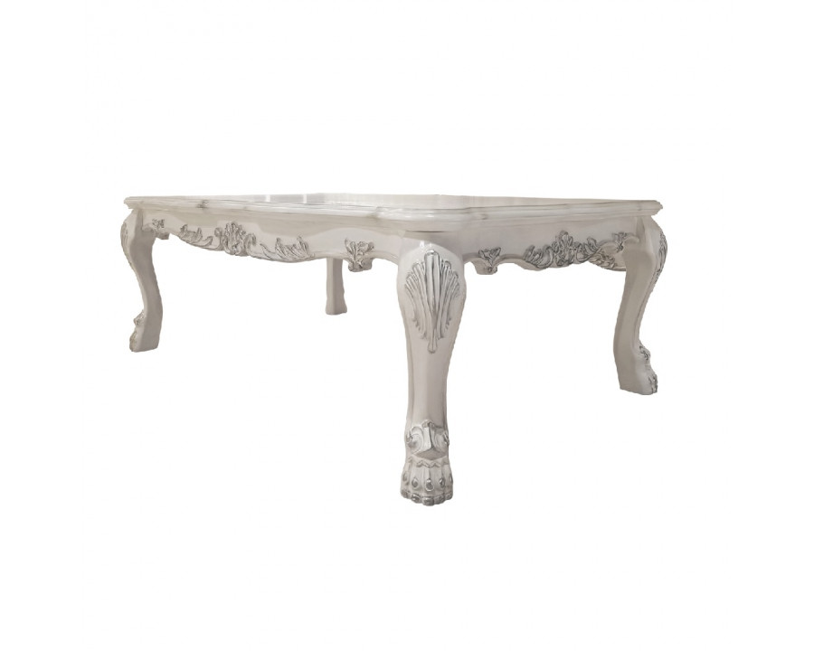 ACME - Dresden Coffee Table in Bone White (LV01691)