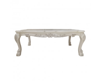 ACME - Dresden Coffee Table in Bone White (LV01691)