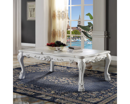 ACME - Dresden Coffee Table in Bone White (LV01691)