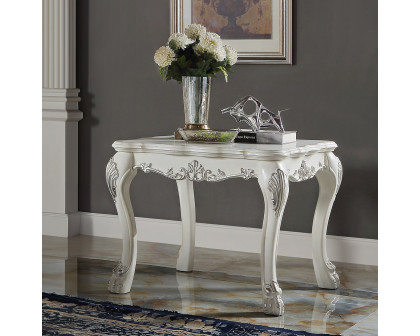 ACME Dresden End Table - Bone White