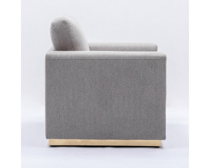 ACME - Valin Loveseat in Gray Linen