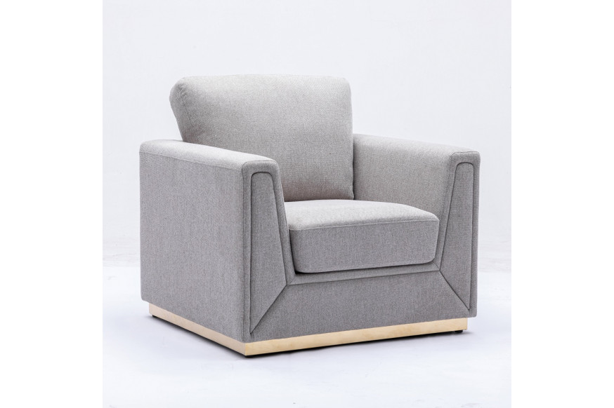 ACME™ Valin Chair - Gray Linen