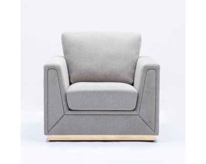 ACME™ Valin Chair - Gray Linen