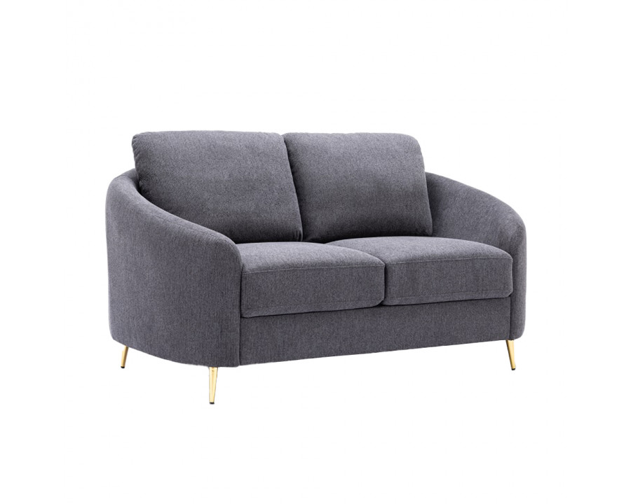 ACME - Yuina Loveseat in Gray Linen