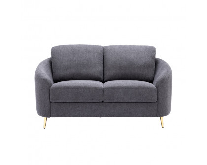 ACME - Yuina Loveseat in Gray Linen