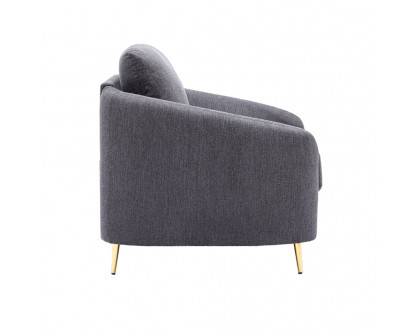 ACME - Yuina Loveseat in Gray Linen