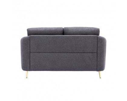 ACME - Yuina Loveseat in Gray Linen