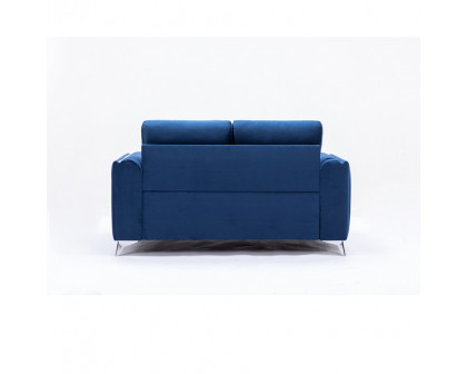 ACME - Wenona Loveseat in Blue Velvet