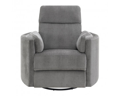 ACME™ Sagen Recliner with Swivel & Glider - Charcoal Chenille