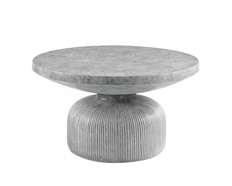 ACME - Laddie Coffee Table in Weathered Gray