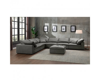 ACME™ Margot Ottoman - Gray Match