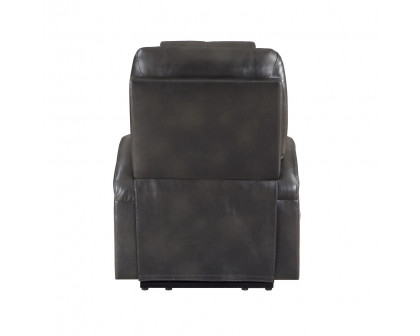 ACME™ Recliner with Power Lift & Massage - Gunmetal