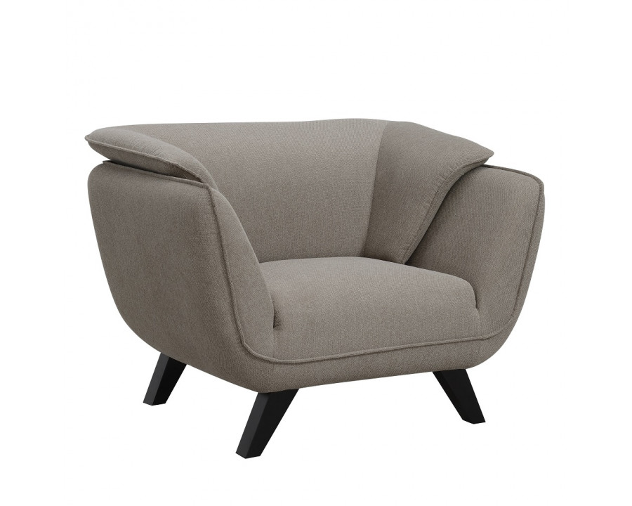 ACME - Nayeli Chair in Brown Linen