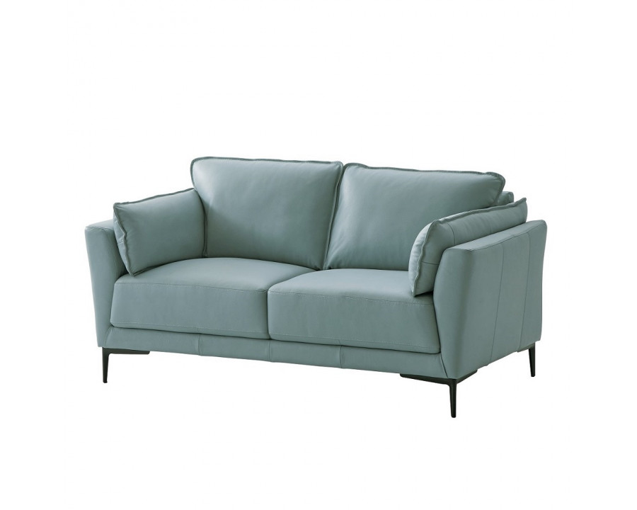 ACME - Mesut Loveseat in Sage Green/Black