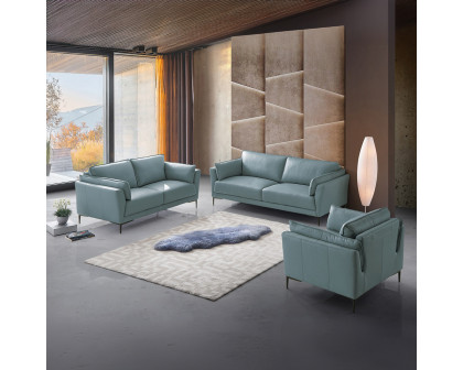 ACME - Mesut Loveseat in Sage Green/Black