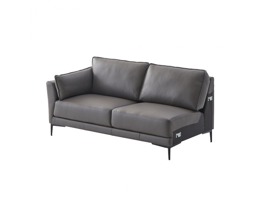 ACME - Meka Sectional Sofa in Anthracite