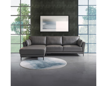 ACME - Meka Sectional Sofa in Anthracite