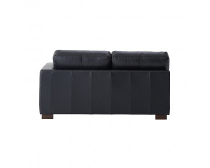 ACME - Geralyn Sectional Sofa with 2 Pillows in Black