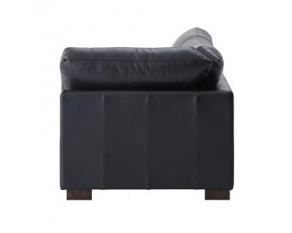 ACME - Geralyn Sectional Sofa with 2 Pillows in Black