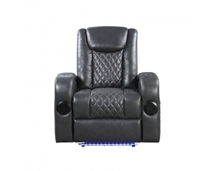 ACME - Alair Power Motion Recliner with Bluetooth, Wireless Charger & Cupholder