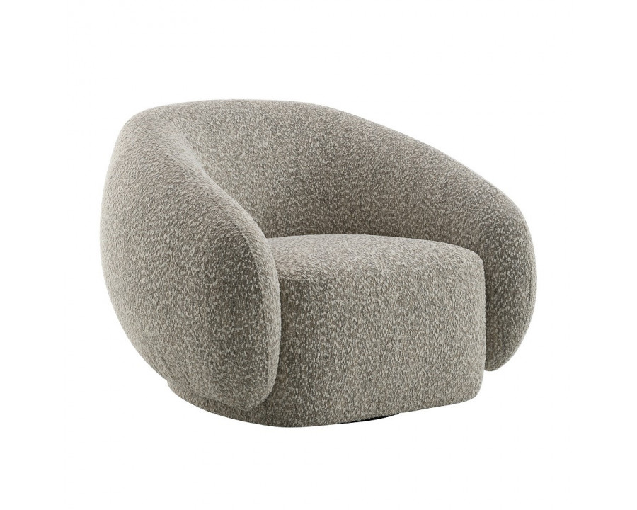 ACME Isabel Chair with Swivel - Brown Boucle