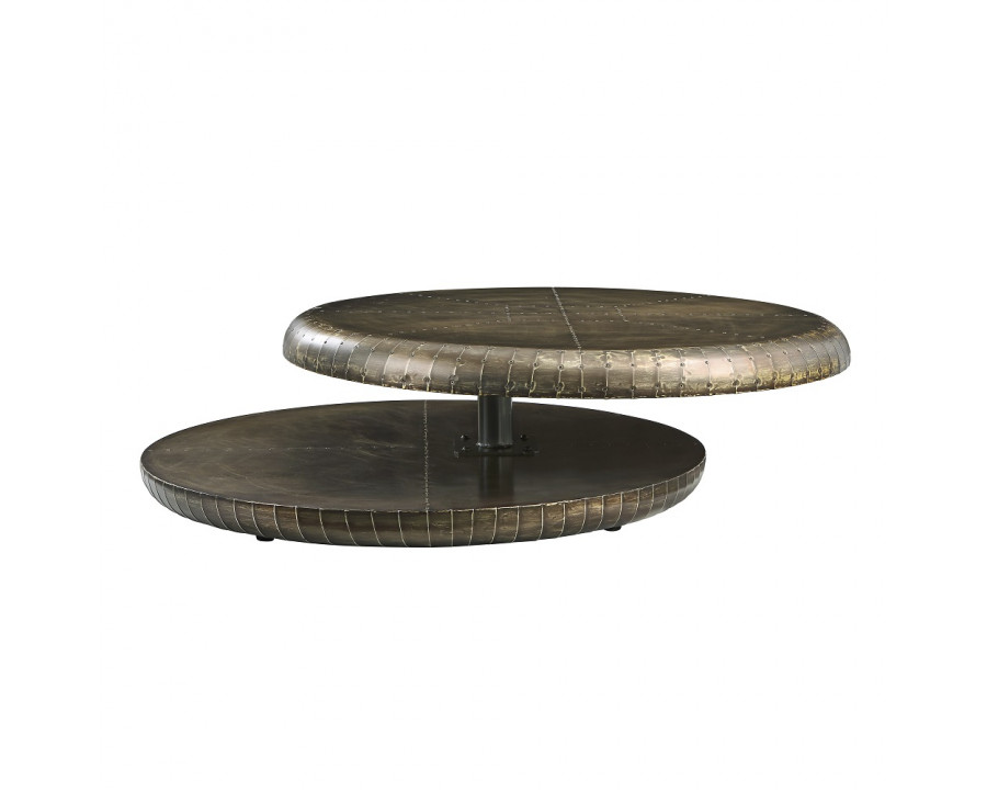 ACME - Brancaster Coffee Table in Bronze Aluminum