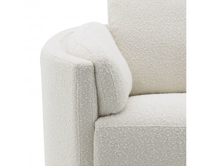 ACME™ Sagen Glider Recliner with Swivel - Beige Boucle