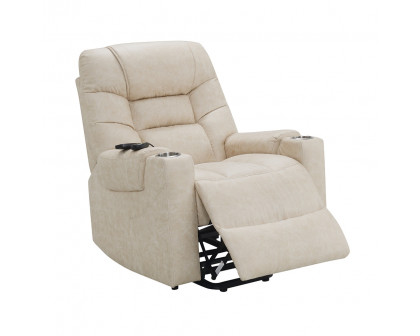 ACME - Nairi Power Recliner with Lift & Heating & Massage in Light Gray