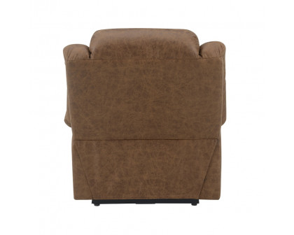 ACME™ Omarion Power Recliner with Lift & Heating & Massage - Brown