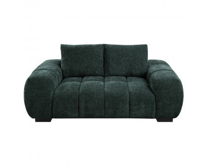 ACME - Ferrand Loveseat in Green Linen