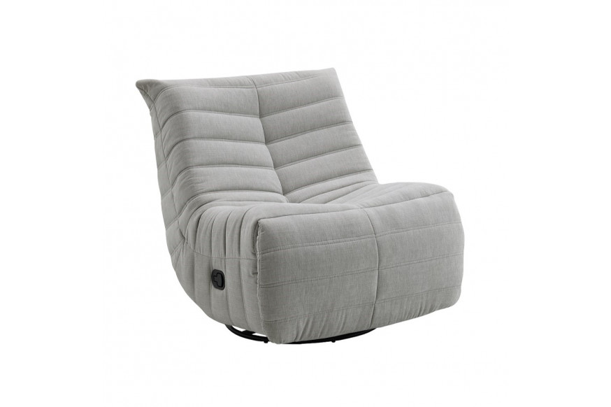 ACME™ Talmon Recliner with Swivel - Oyster Chenille