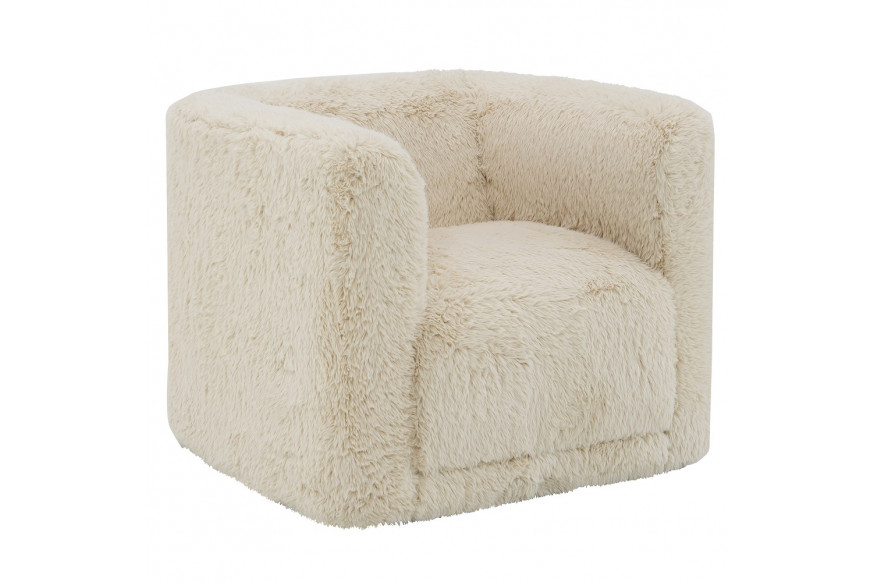 ACME™ Upendo Chair with Swivel - Beige Linen