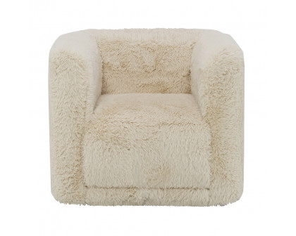 ACME™ Upendo Chair with Swivel - Beige Linen