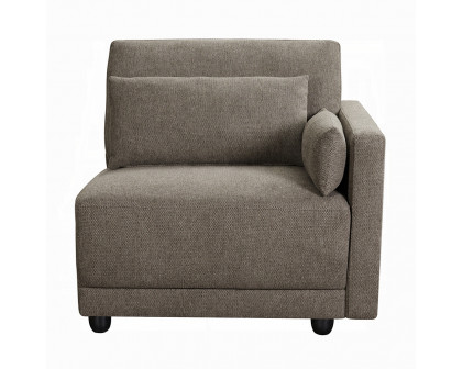 ACME™ Rylie Modular Rf Chair with 2 Pillows - Gray Linen