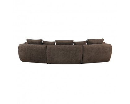 ACME - Bash Sofa with 7 Pillows in Macca Anthology Boucle