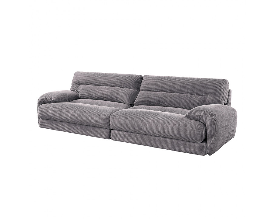 ACME - Cadenza Sofa in Gray Corduroy