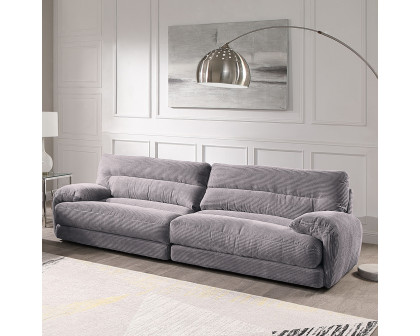 ACME - Cadenza Sofa in Gray Corduroy