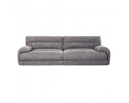 ACME - Cadenza Loveseat in Gray Corduroy