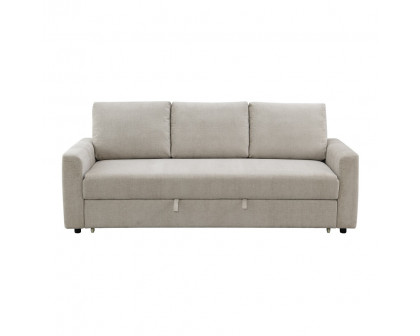 ACME - Leira Sofa with Sleeper in Beige Linen